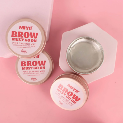 شمع تشكيل الحاجب من ميو  MIYO BROW MUST GO NO PINK SHAPING WAX